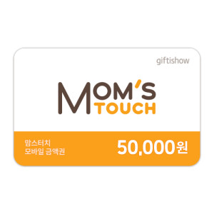 맘스터치 모바일 금액권 5만원권