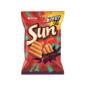 오리온)썬핫스파이시맛80G